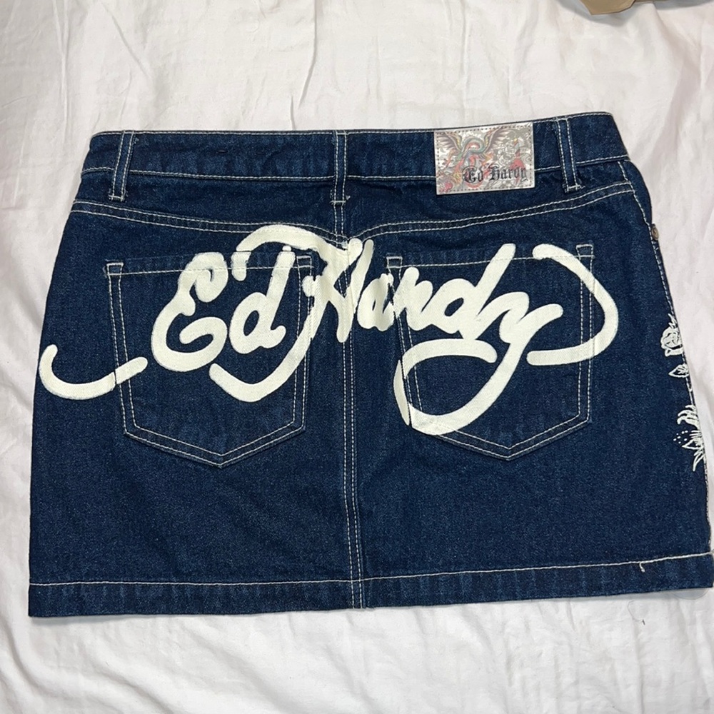 ED HARDY Jean skirt